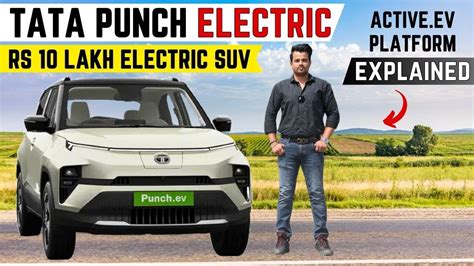 Tata Punch EV - All Details | Launch Date, New Platform, Features, Safety | Tata Punch Electric ...