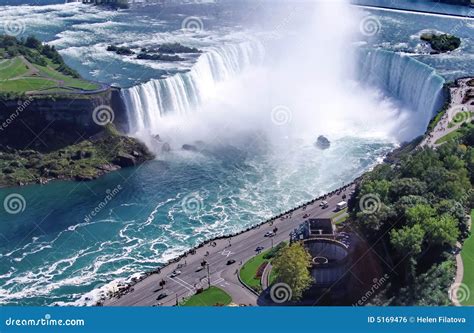 Niagara Falls: Horseshoe stock photo. Image of falling - 5169476