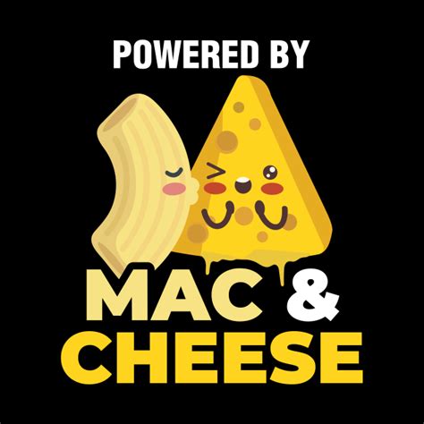 Powered By Mac And Cheese Funny Mac N Cheese Gift - Powered By Mac And Cheese - Mug | TeePublic