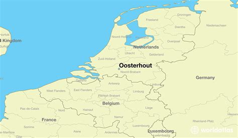 Where is Oosterhout, The Netherlands? / Oosterhout, North Brabant Map - WorldAtlas.com