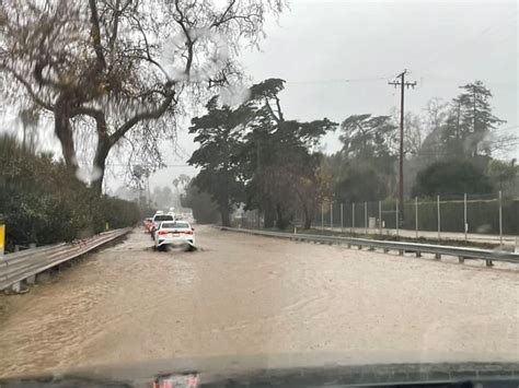 Highway 101 Closed Between Carpinteria and Santa Barbara Due to ...