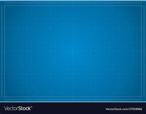 Blueprint paper blank blue sheet paper Royalty Free Vector