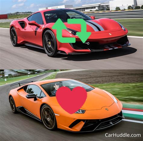 Descubrir 44+ imagen lamborghini huracan performante vs ferrari 488 ...