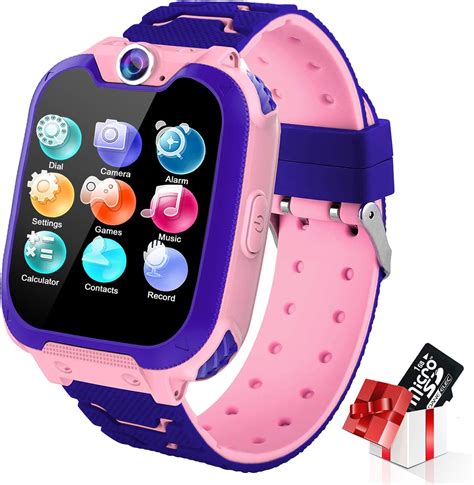 Kids Smart Watch for Boys Girls - Touch Screen Smartwatches with Phone ...