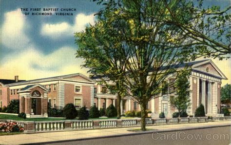 The First Baptist Church Of Richmond Virginia