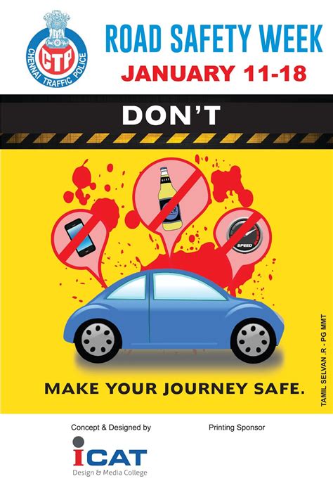 Crayon Studios: Poster Design - Road Safety Awareness