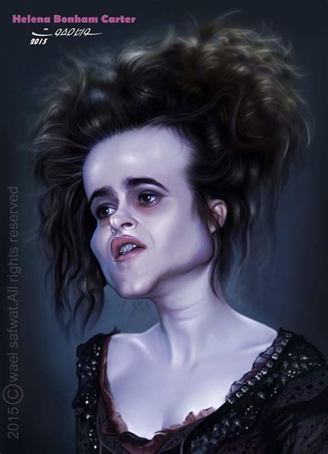 ArtStation - #Helena_Bonham_Carter