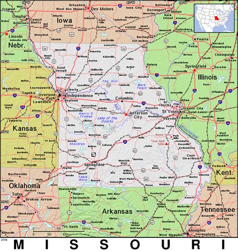 Map Of Missouri And Illinois – Verjaardag Vrouw 2020