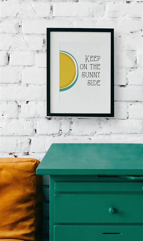 Keep on the Sunny Side Art Print - Etsy