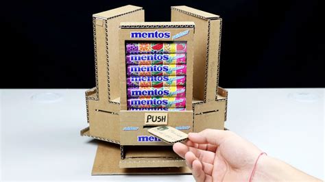 Wow! Amazing DIY Vending Machine with 3 Different Taste Mentos at Home ...