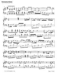 Beautiful in White-Westlife-Free Piano Sheet Music & Piano Chords ...