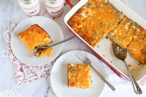 Crescent Roll Breakfast Casserole - Mom Foodie