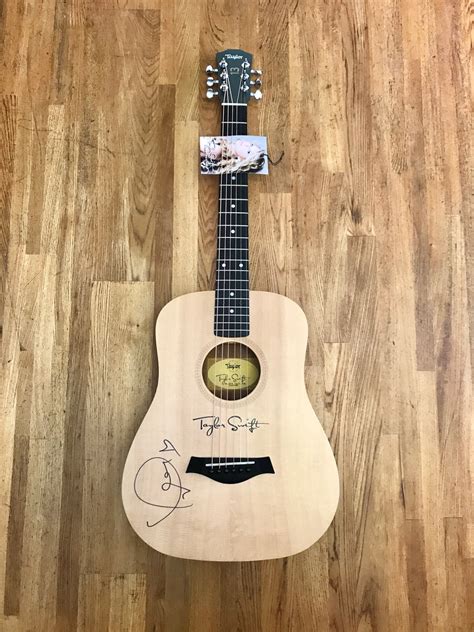 Charitybuzz: Taylor Swift Autographed Baby Taylor Brand Acoustic Guitar ...