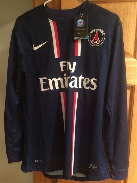 David beckham player issue psg jersey match shirt | #1815248491