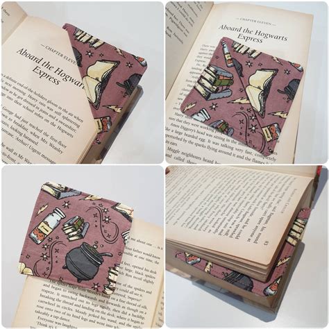 Handmade Harry Potter Corner Bookmarks by Sew This Sew That/ - Etsy UK