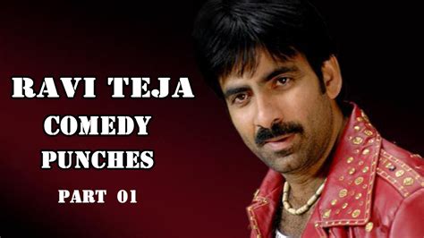 Ravi Teja Comedy Punches || Part 01 - YouTube