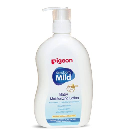 Pigeon - Newborn Mild Baby Moisturizing Lotion (500ml) - Hypoallergenic ...