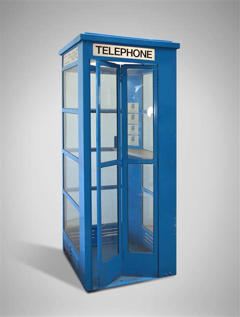 Blue Telephone Booth - West Coast Event Productions, Inc.