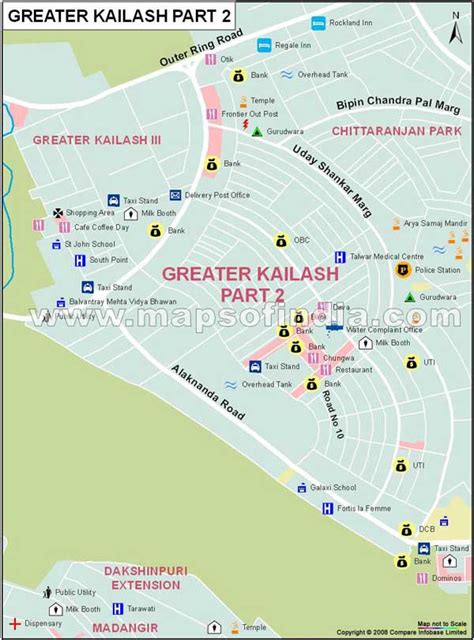 Greater Kailash II Map