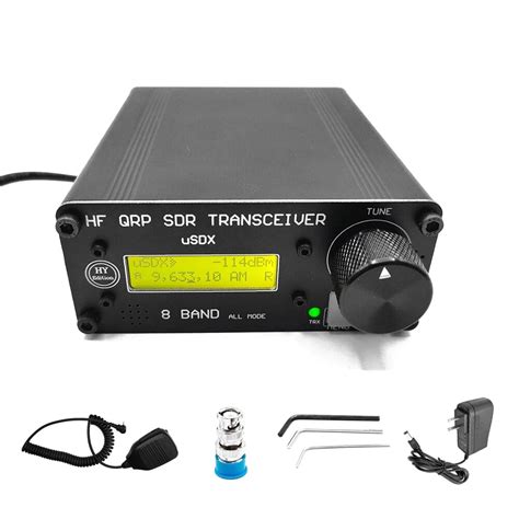 Portable uSDX 8 Band SDR All Mode Transceiver USB, LSB, CW, AM, FM HF ...