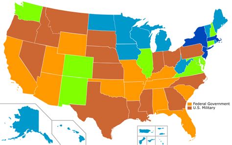 Plik:Map of US lethal injection usage.svg – Wikipedia, wolna encyklopedia