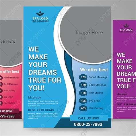 Beauty Flyer Template Template Download on Pngtree