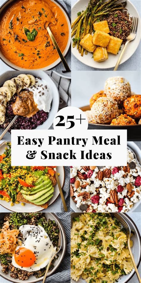 25+ Easy Pantry Meal & Snack Ideas | Walder Wellness, Dietitian (RD)