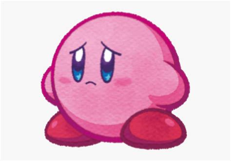 Kirby Mass Attack Sad, HD Png Download , Transparent Png Image - PNGitem