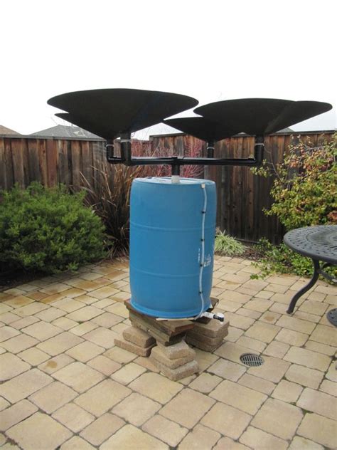 4 self standing catchers | Rain water collection, Rainwater harvesting, Water collection