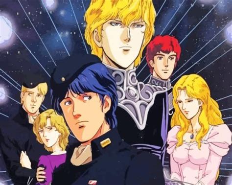 Aesthetic LOGH Characters Paint By Numbers - Numeral Paint Kit