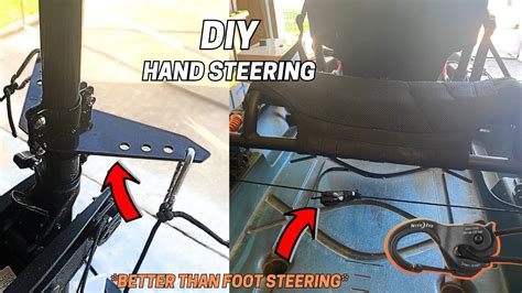 DIY Kayak Trolling Motor Steering (NO DRILLING) - YouTube