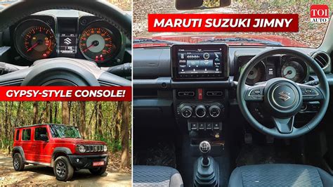 Maruti Suzuki Jimny Interior Review: Comfortable for 5 people? | TOI ...