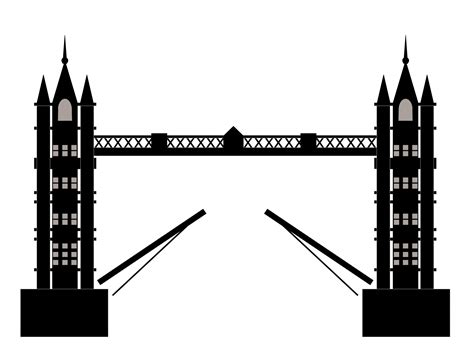 Tower Bridge London Clipart Free Stock Photo - Public Domain Pictures