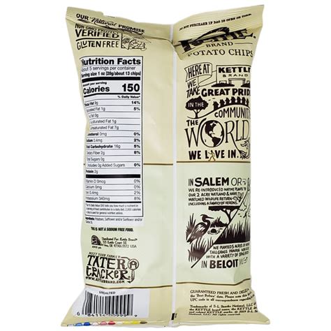 Kettle Potato Chips- Unsalted-5 oz. - Healthy Heart Market