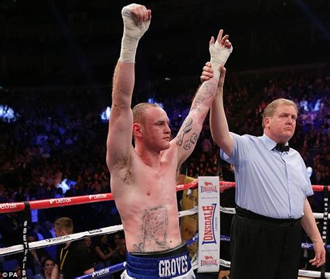 George Groves defeats Noe Gonzalez Alcoba by knockout | Daily Mail Online