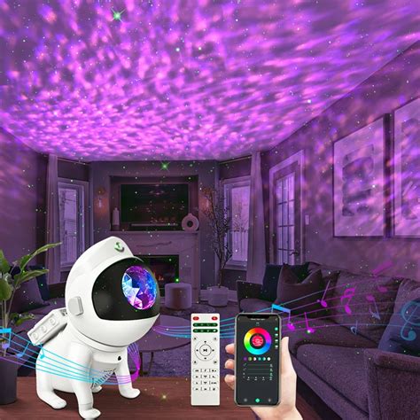 Smart Space Dog LED Galaxy Star Projector - Lighting4Home