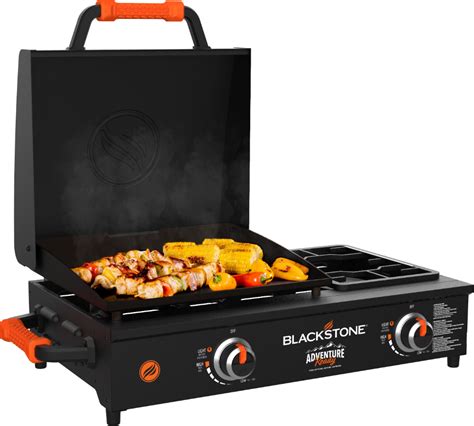 Blackstone Adventure Ready 17" Tabletop Propane Griddle with Range Top ...