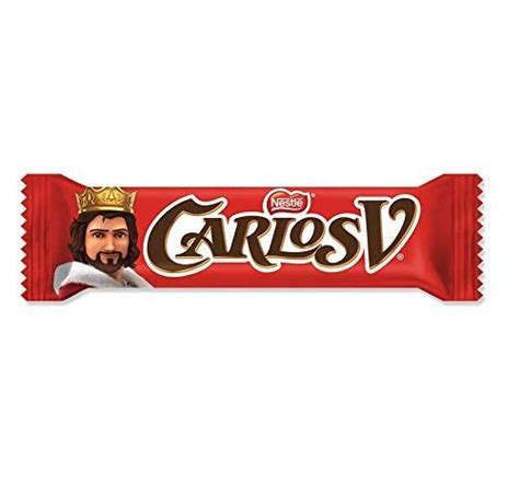 Carlos V Milk Chocolate 27 Pack, 20g Each Authentic Mexican Candy with ...