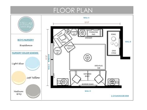 Nursery e-Design - Stellar Interior Design