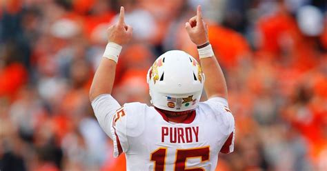 PURDY GOOD: Rookie Brock Purdy leads Iowa State to upset