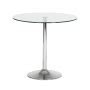 Hire Round Glass Table Berlin, Dining Table Rental, Event Furniture