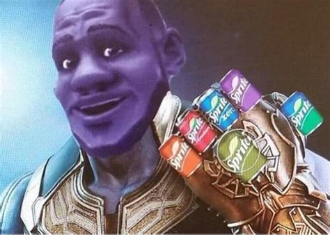 Sprite Thanos | Wanna Sprite Cranberry | Know Your Meme