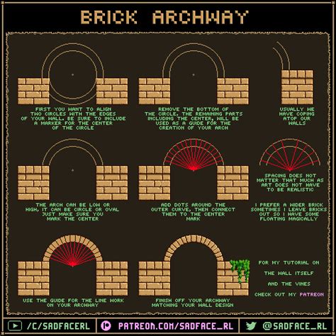 Making An Arch Pixel Art Landscape Pixel Art Maker Pixel Art Tutorial ...