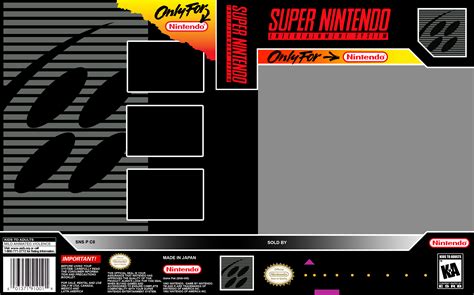 9 Snes Box Art Template - Perfect Template Ideas