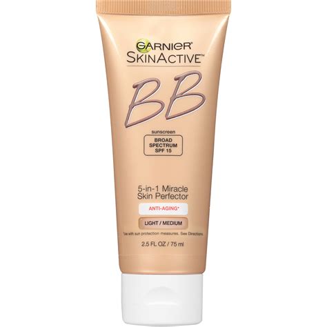 Garnier SkinActive BB Cream Anti-Aging Face Moisturizer, Light/Medium ...