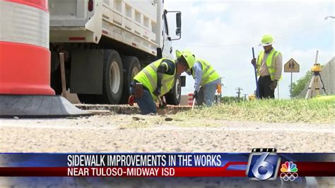 New sidewalk will increase safety at a local school