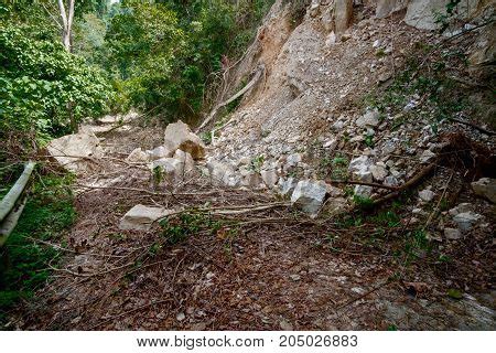 Rock Slide Collapse Image & Photo (Free Trial) | Bigstock