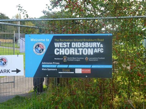 The Groundhopper: West Didsbury & Chorlton AFC 2-1 Rossington Main