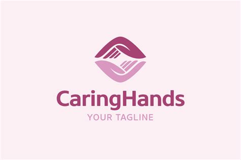 Caring Hands Logo ~ Logo Templates ~ Creative Market