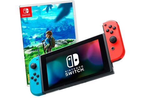 Nintendo Switch Bundle неоновая и The Legend of Zelda купить в Москве в ...